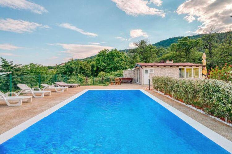Apartments Nika With Swimming Pool And Beautiful Sea View Dobrec Luaran gambar