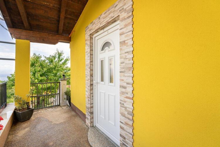 Apartments Nika With Swimming Pool And Beautiful Sea View Dobrec Luaran gambar