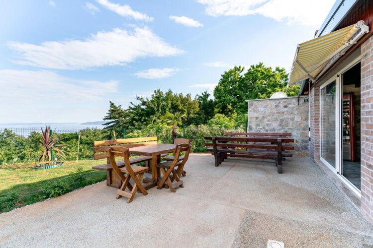 Apartments Nika With Swimming Pool And Beautiful Sea View Dobrec Luaran gambar