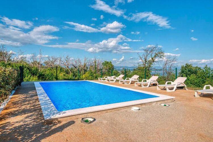 Apartments Nika With Swimming Pool And Beautiful Sea View Dobrec Luaran gambar