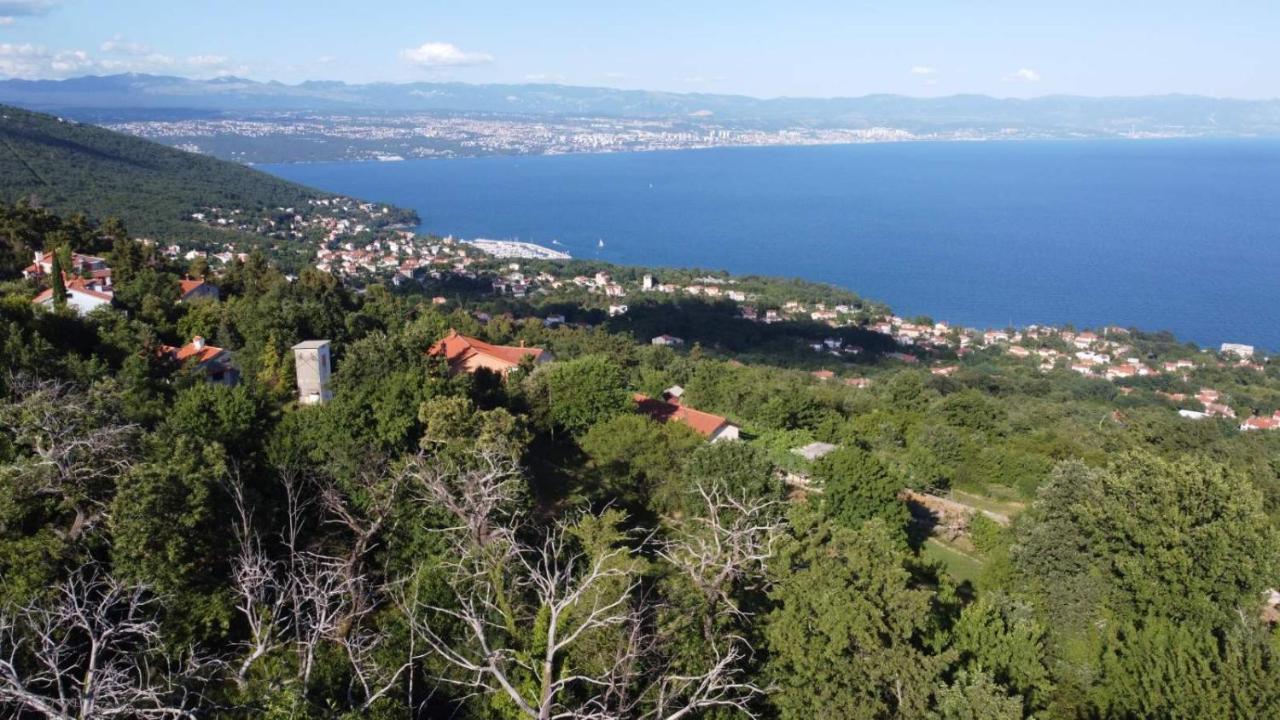 Apartments Nika With Swimming Pool And Beautiful Sea View Dobrec Luaran gambar